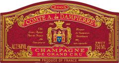 Comte A. de Dampierre Blanc de blancs Family Reserve 2005