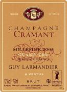 Guy Larmandier Cramant Blanc de blancs Cuvée Prestige 2005
