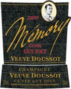 Veuve Doussot Memory Cuvée Guy Joly  2000