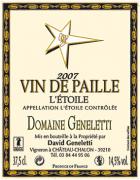 Dom. Geneletti Vin de Paille 2007