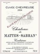 Ch. de Mattes-Sabran Cuvée Chevreuse Élevé en fût de chêne  2004