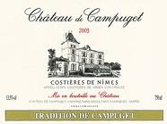 CH. DE CAMPUGET Tradition de Campuget  2003