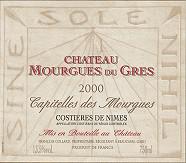 CH. MOURGUES DU GRES Capitelles des Mourgues  2000