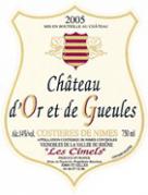 Ch. d'Or et de Gueules Les Cimels  2005