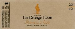 Dom. la Grange Léon Berlou D'une main à l'autre 2010