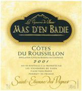 MAS D'EN BADIE Saint-Etienne-des-Vignes  2001