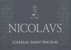 Ch. Saint-Nicolas Nicolavs 2009