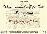 DOM. DE LA CAPEILLETTE La Tour-de-France Tramuntana  2003
