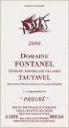 DOM. FONTANEL Tautavel Prieuré Vieilli en fût de chêne  2000