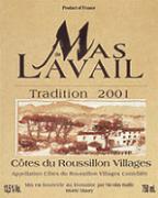 MAS DE LAVAIL Tradition  2001