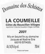 DOM. DES SCHISTES La Coumeille  2001