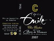 Clos Gautier Cuvée Émile  2007