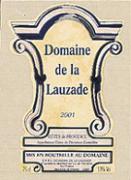 DOM. DE LA LAUZADE  2001