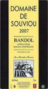 Dom. de Souviou Tête de cuvée Bandes noires  2007