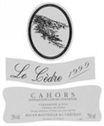 CH. DU CEDRE Le Cèdre  1999