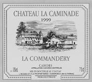 CH. LA CAMINADE La Commandery  1999