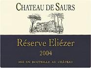 Ch. de Saurs Réserve Éliezer  2004