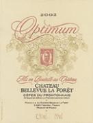 CH. BELLEVUE LA FORET Optimum  2002