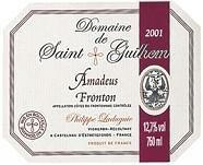 DOM. DE SAINT-GUILHEM Amadeus  2001