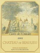 CH. DE BEAULIEU Cuvée de l'Oratoire  2002