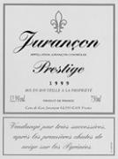 CAVE DES PRODUCTEURS DE JURANCON Doux Prestige  1999