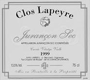 CLOS LAPEYRE Cuvée Vitatge Vielh  1999