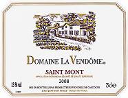 Dom. la Vendôme Élevé en fût de chêne  2008