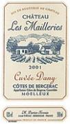 CH. LES MAILLERIES Cuvée Dany  2001