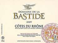 Dom. de la Bastide  2009