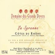 DOM. DES GRANDS-DEVERS La Syranne  2003