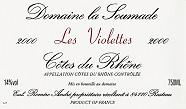 DOM. LA SOUMADE Les Violettes  2000