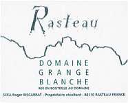 Dom. Grange blanche Rasteau Vieilles Vignes  2008