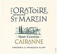 Dom. de L'Oratoire Saint-Martin Cairanne Haut-Coustias  2005