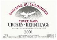 DOM. DU COLOMBIER Cuvée Gaby  2001