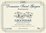 DOM. SAINT GAYAN Fontmaria  2000