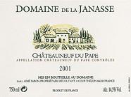 DOM. DE LA JANASSE  2001