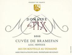 Dom. du Tix Cuvée de Bramefan 2010