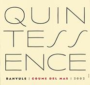 QUINTESSENCE COUME DEL MAS  2002