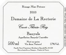 Dom. de la Rectorie Rimage mise précoce Muté sur grains Cuvée Thérèse Reig 2010