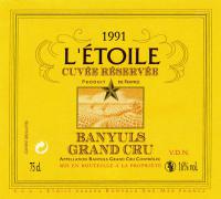 L'Étoile Cuvée réservée 1991