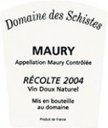 Dom. des Schistes La Cerisaie  2004