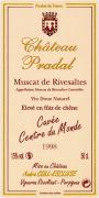 Ch. Pradal Cuvée Centre du monde Élevé en fût de chêne 1998