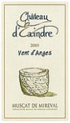 CH. D'EXINDRE Vent d'Anges  2001