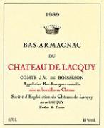 Ch. de Lacquy Bas-Armagnac  1989