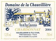 Dom. de La Chauvillière Chardonnay Cuvée spéciale  2004