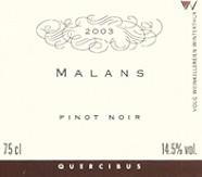 VOLG WEINKELLEREIEN Malans Pinot noir  2003