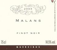 VOLG WEINKELLEREIEN Malans Pinot noir  2003