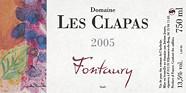 Dom. Les Clapas Syrah Fontaury  2005