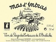 MAS D'INTRAS Cabernet-sauvignon  2000