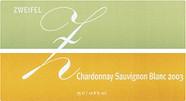 ZWEIFEL Ostschweiz Chardonnay sauvignon blanc Sélection  2003